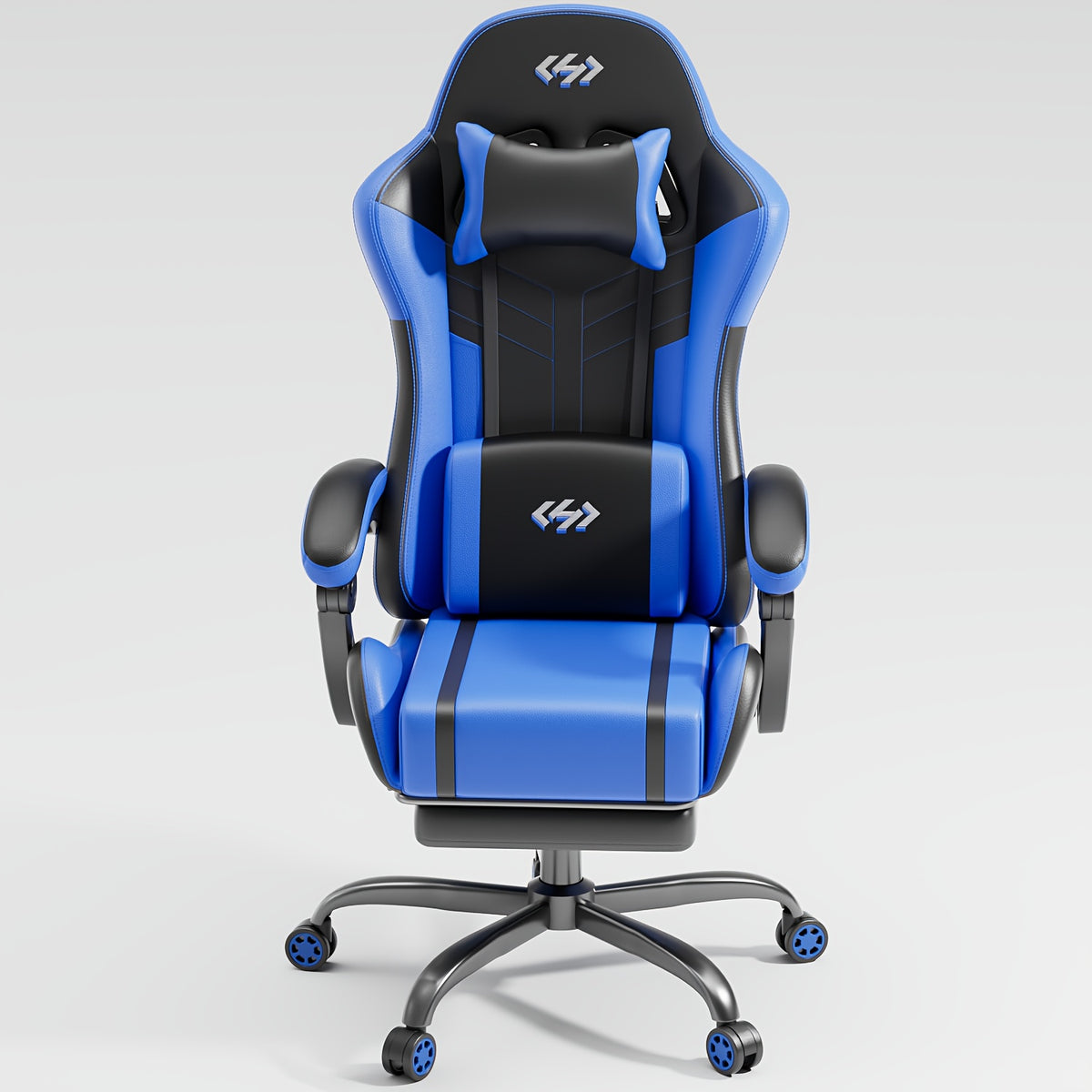 Sedia gaming, Nero rosso per gaming e postazione PC – vista dettagliata 23