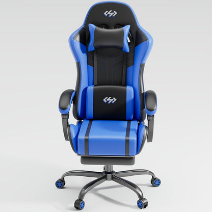 Sedia gaming, Nero rosso per gaming e postazione PC – vista dettagliata 23