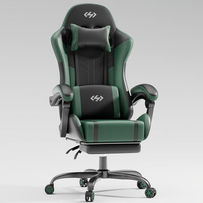 Sedia gaming, Nero rosso per gaming e postazione PC – vista dettagliata 27