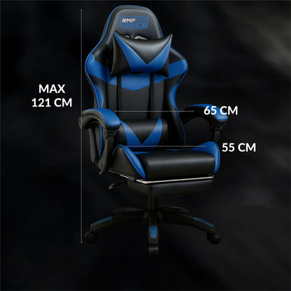 Sedia gaming, regolabile per postazione PC – vista dettagliata 22