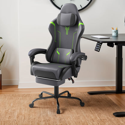 Sedia gaming, rosa per postazione PC e ufficio – vista dettagliata 10