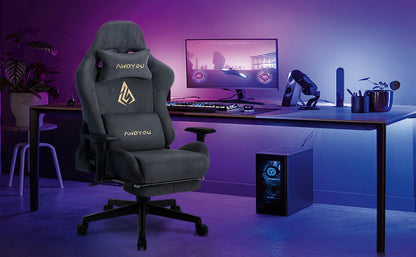 Sedia gaming, Rosso per gaming – vista dettagliata 9