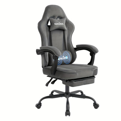 Sedia gaming, velluto per gaming e postazione PC – vista dettagliata 20