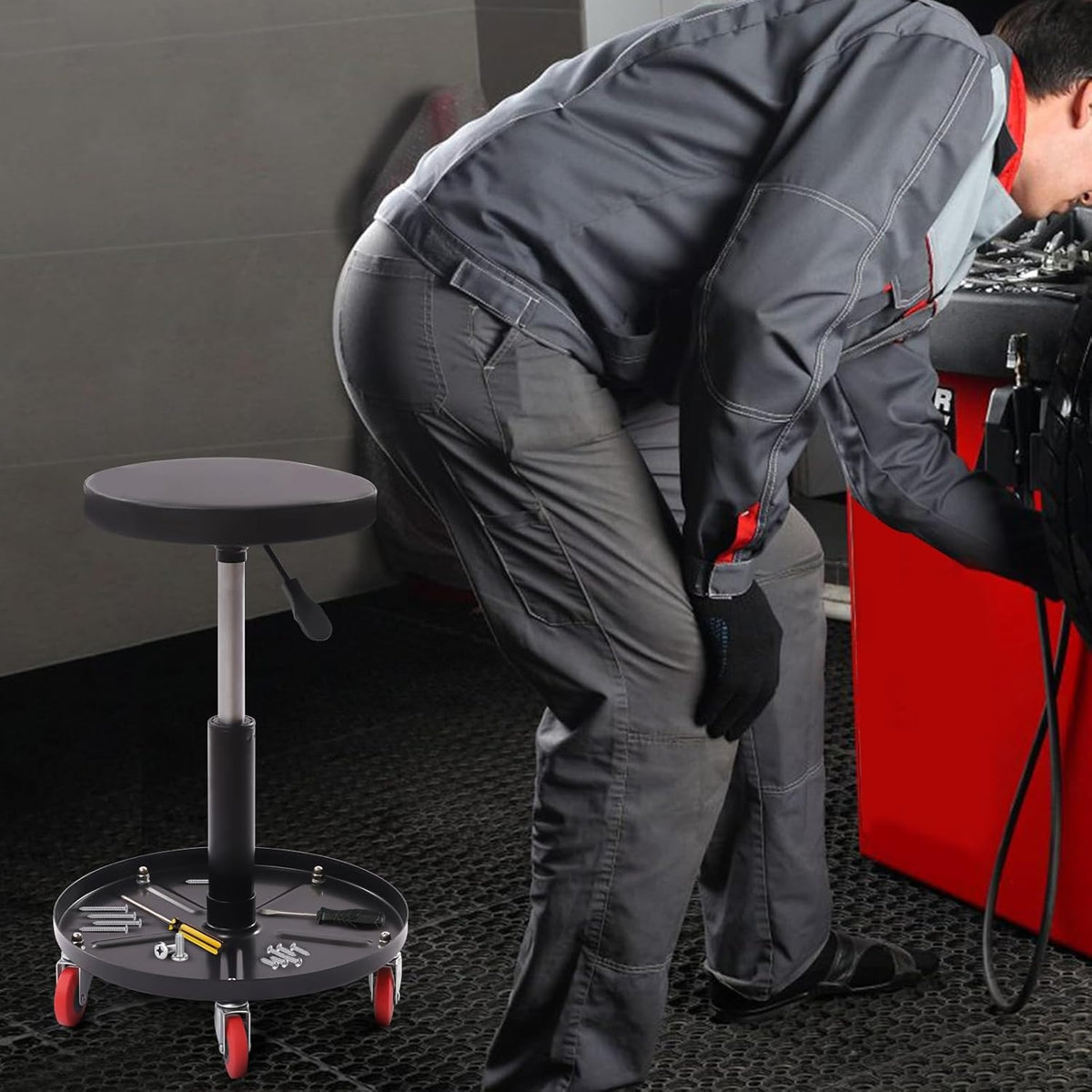 Sedia, rotazione 360° per casa – vista dettagliata 2