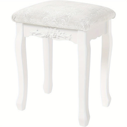 Sedia, Sgabello da Trucco Imbottito Morbido 37X30X50Cm per casa – vista dettagliata 2