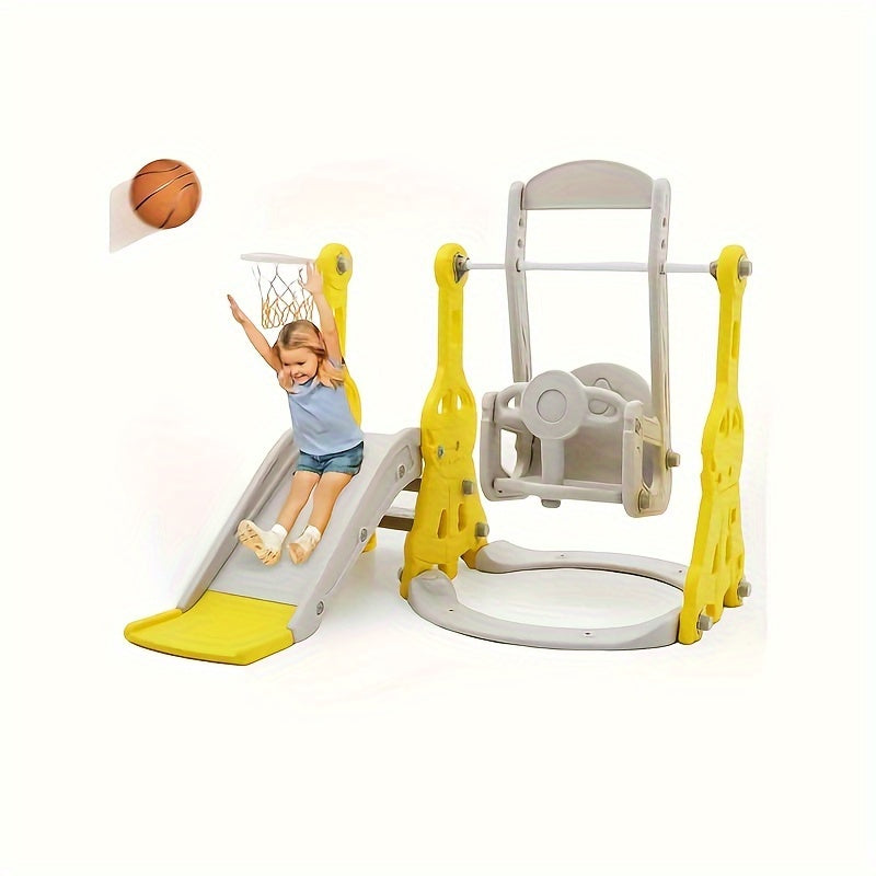Set altalena e set di gioco, colore rosa per giardino e terrazza – vista dettagliata 4