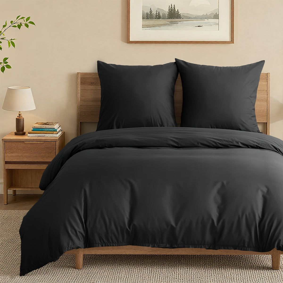 Set copripiumino, 3 pezzi per letto e camera da letto – vista dettagliata 12