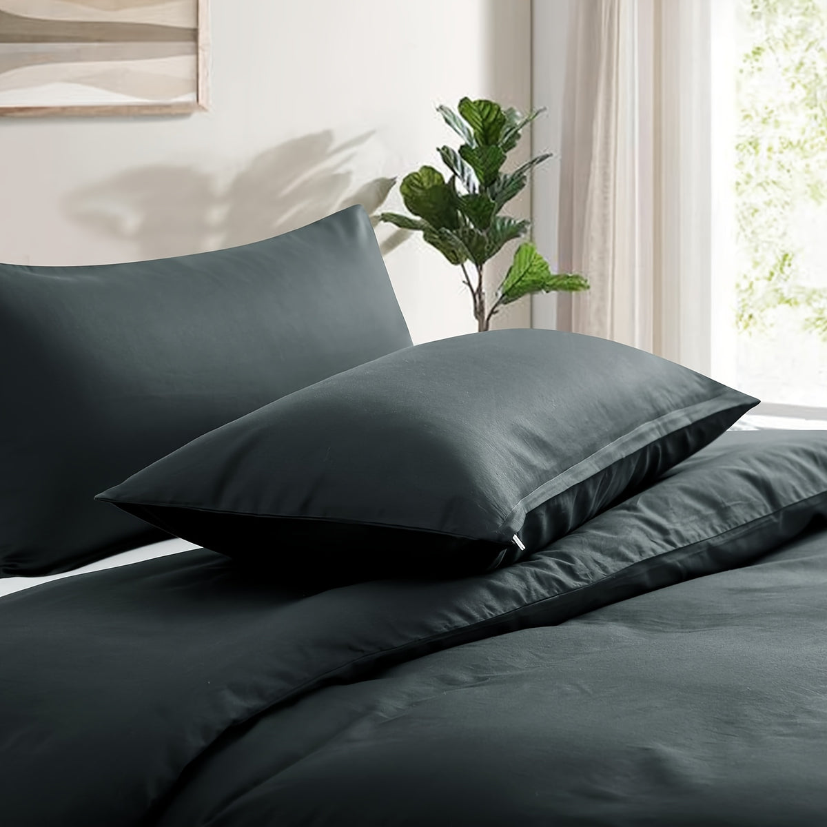 Set copripiumino, 4 pezzi per letto e camera da letto – vista dettagliata 14