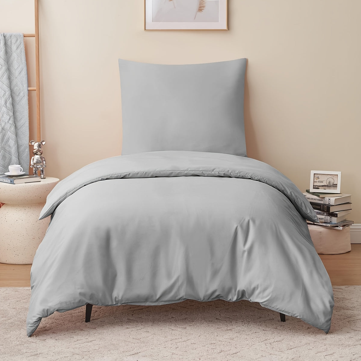 Set copripiumino, 4 pezzi per letto e camera da letto – vista dettagliata 40