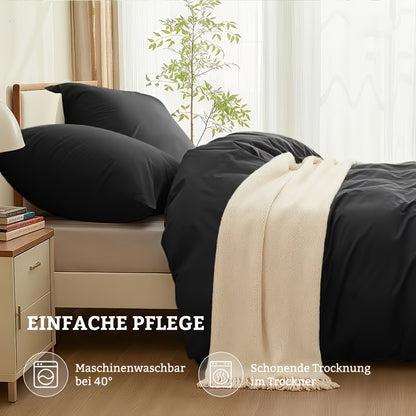 Set copripiumino, Nero per camera da letto – vista dettagliata 8
