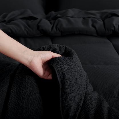 Set copripiumino, Viola per letto e uso quotidiano – vista dettagliata 13