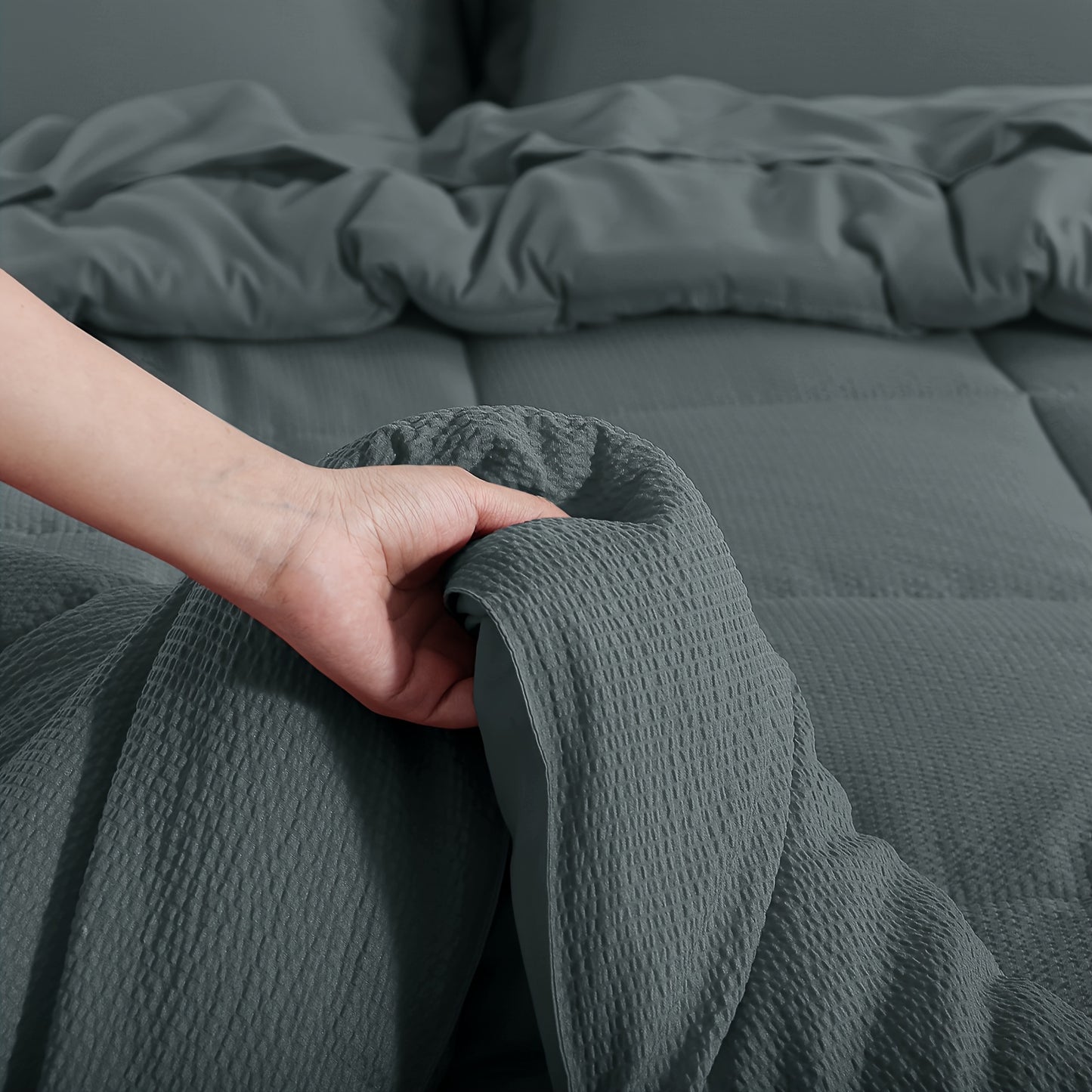 Set copripiumino, Viola per letto e uso quotidiano – vista dettagliata 14