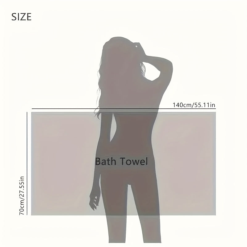 Set di asciugamani, dimensioni 140 x 70 cm per letto e camera da letto – vista dettagliata 5