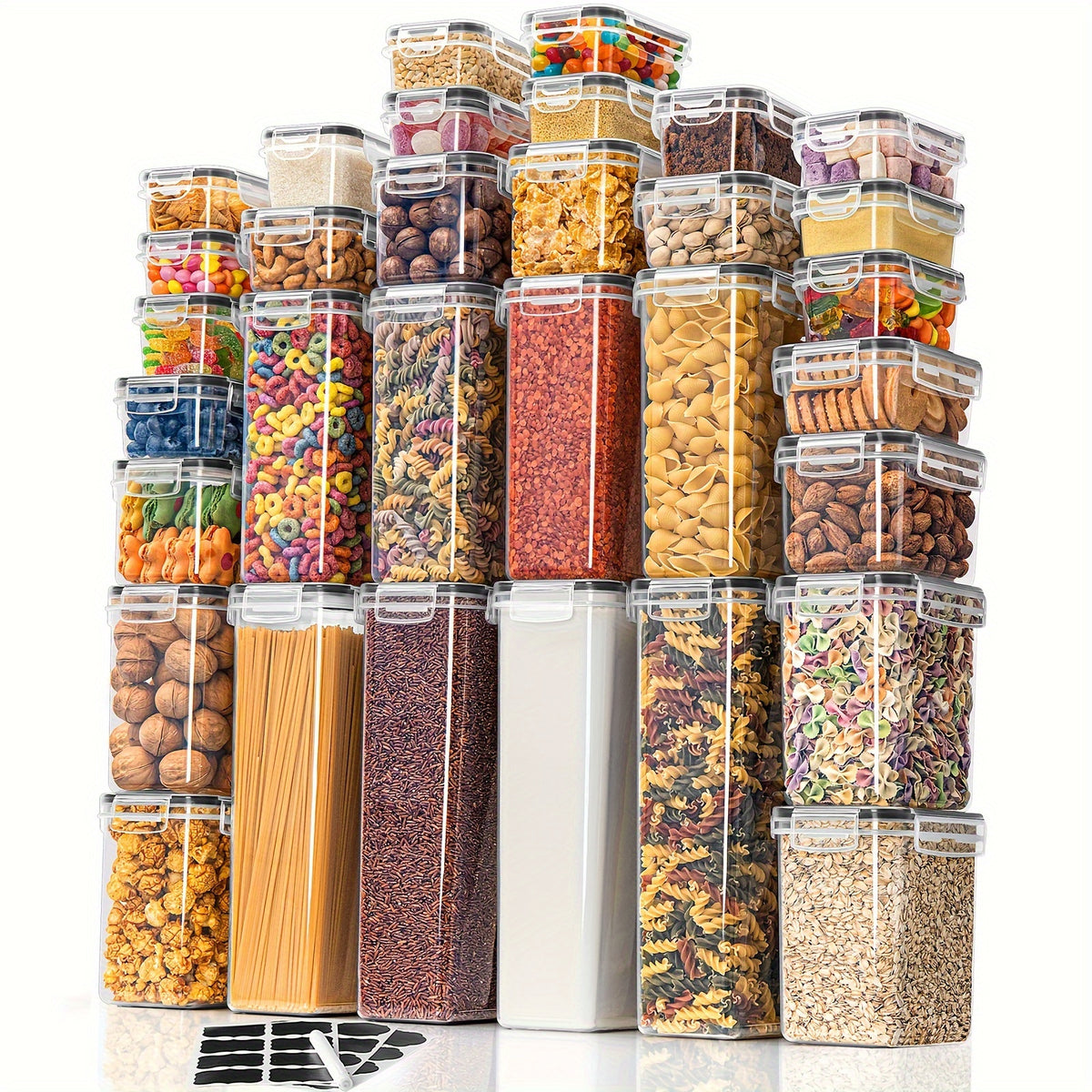 Set di barattoli per spezie, Set Organizer da Cucina Premium 32 pezzi per cucina e zona pranzo – vista principale