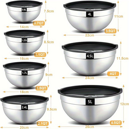 Set di ciotole, 5L per cucina e zona pranzo – vista dettagliata 2