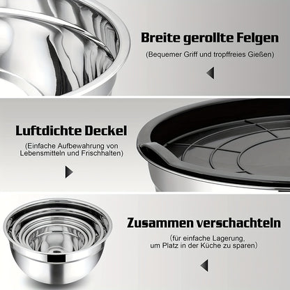 Set di ciotole, 5L per cucina e zona pranzo – vista dettagliata 9