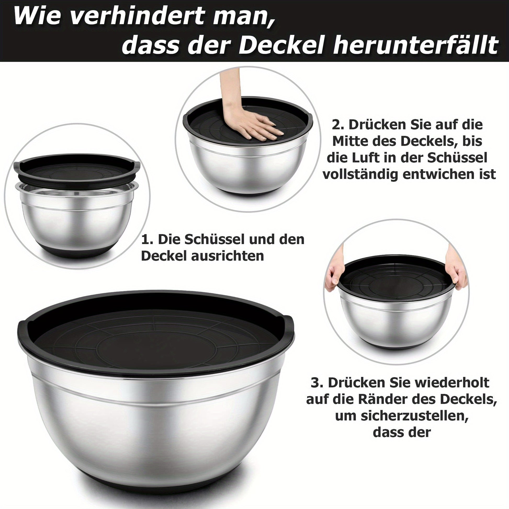 Set di ciotole, 5L per cucina e zona pranzo – vista dettagliata 15