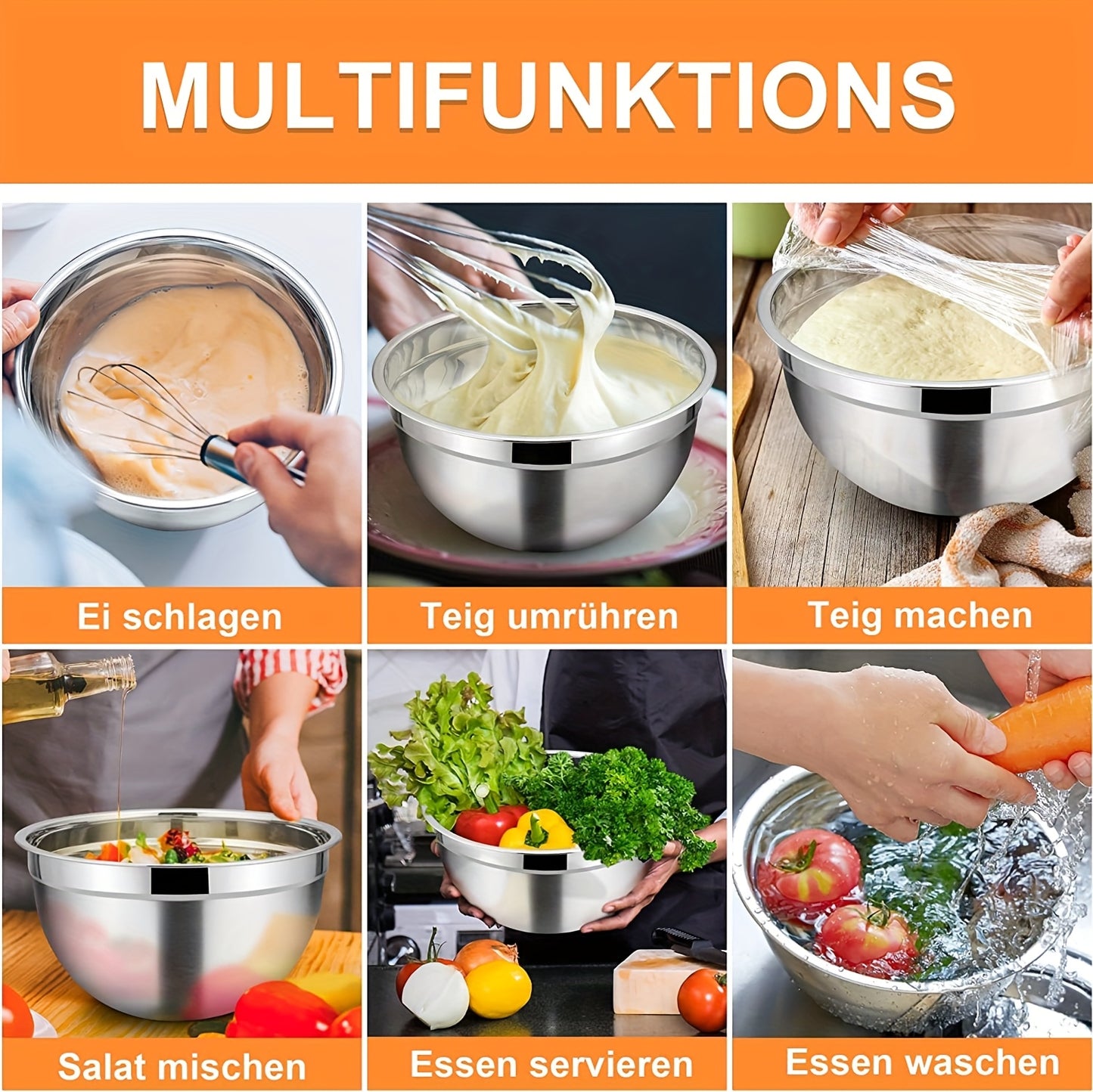 Set di ciotole, 5L per cucina e zona pranzo – vista dettagliata 19