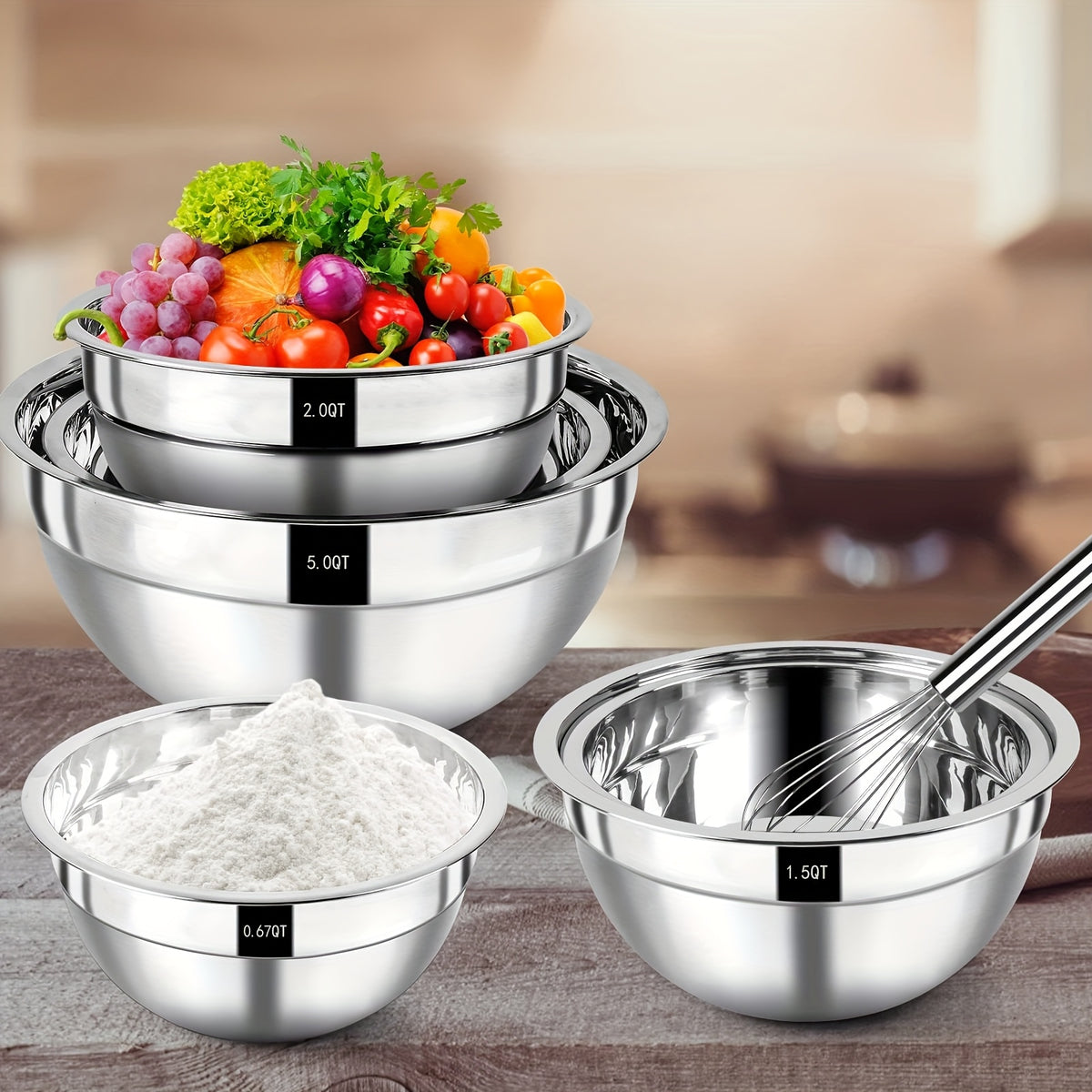 Set di ciotole, 5L per cucina e zona pranzo – vista dettagliata 21