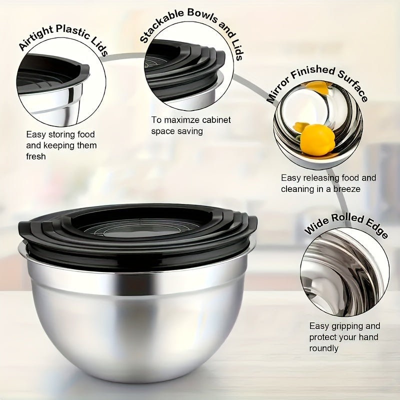 Set di ciotole, antiscivolo per cucina e zona pranzo – vista dettagliata 6
