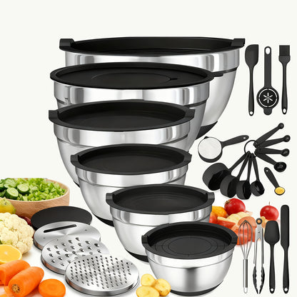 Set di ciotole, antiscivolo per cucina e zona pranzo – vista dettagliata 10