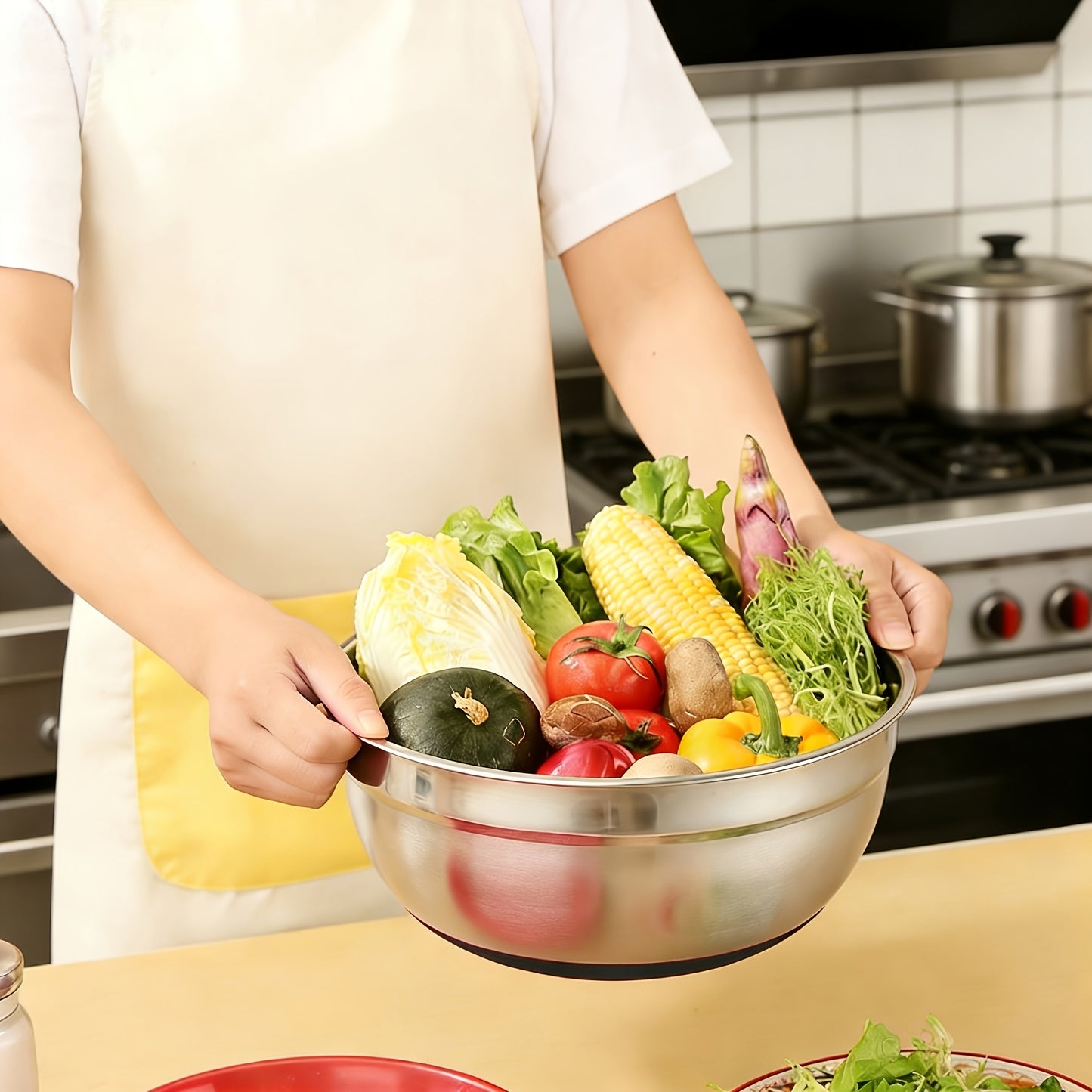 Set di ciotole, antiscivolo per cucina e zona pranzo – vista dettagliata 13