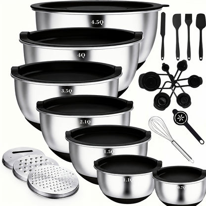 Set di ciotole, antiscivolo per zona pranzo e cucina – vista dettagliata 17