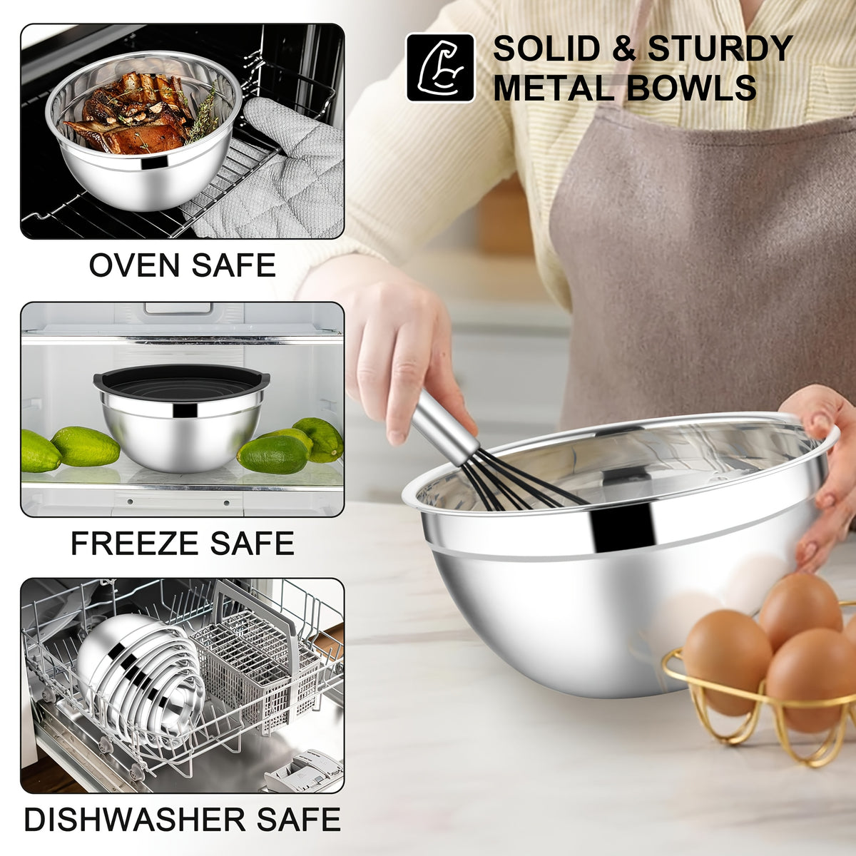 Set di ciotole per cucina e zona pranzo – vista dettagliata 10