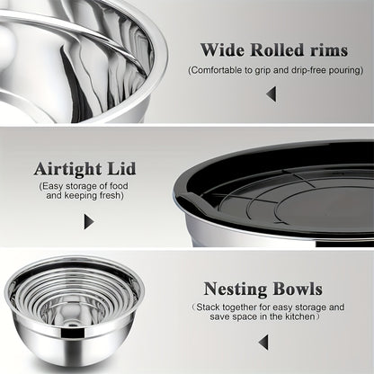 Set di ciotole, Set Da 7 Pezzi per cucina e zona pranzo – vista dettagliata 9