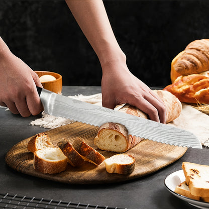 Set di coltelli da cucina, legno per cucina e zona pranzo – vista dettagliata 4