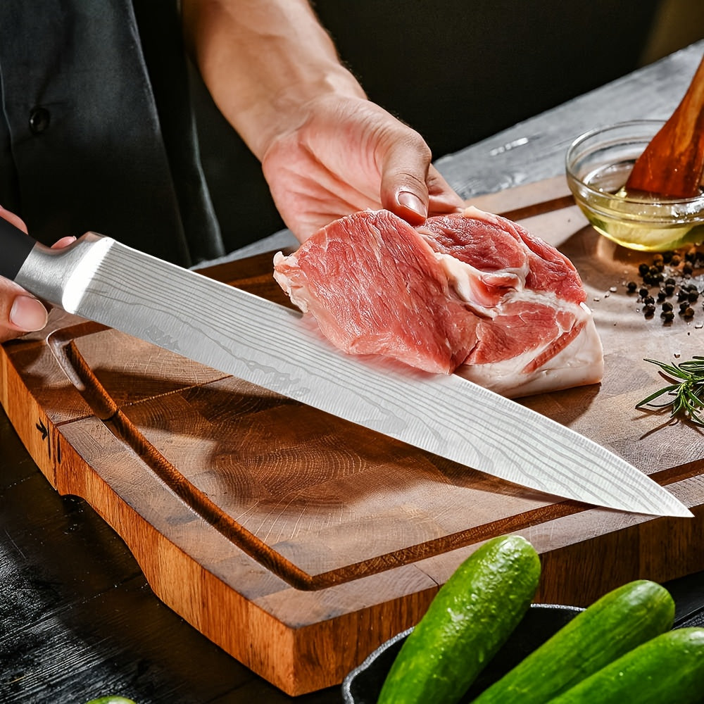 Set di coltelli da cucina, legno per cucina e zona pranzo – vista dettagliata 7