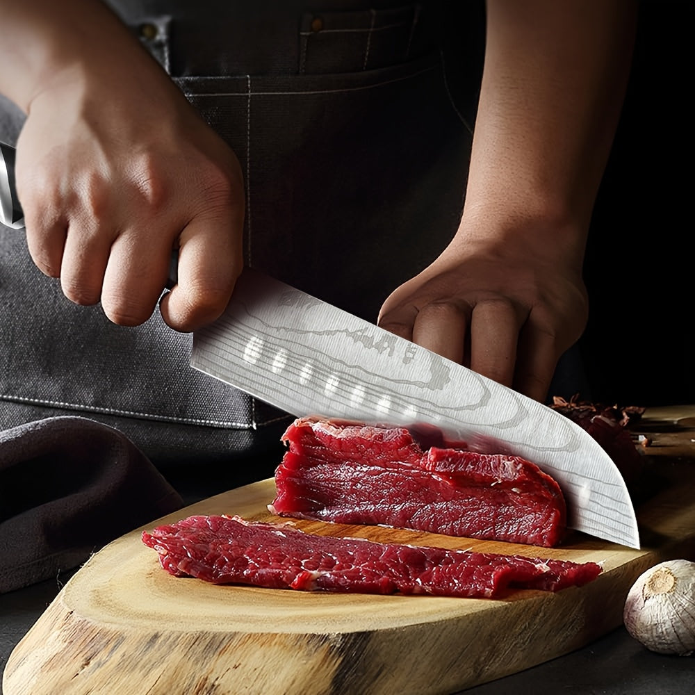 Set di coltelli da cucina, legno per cucina e zona pranzo – vista dettagliata 10