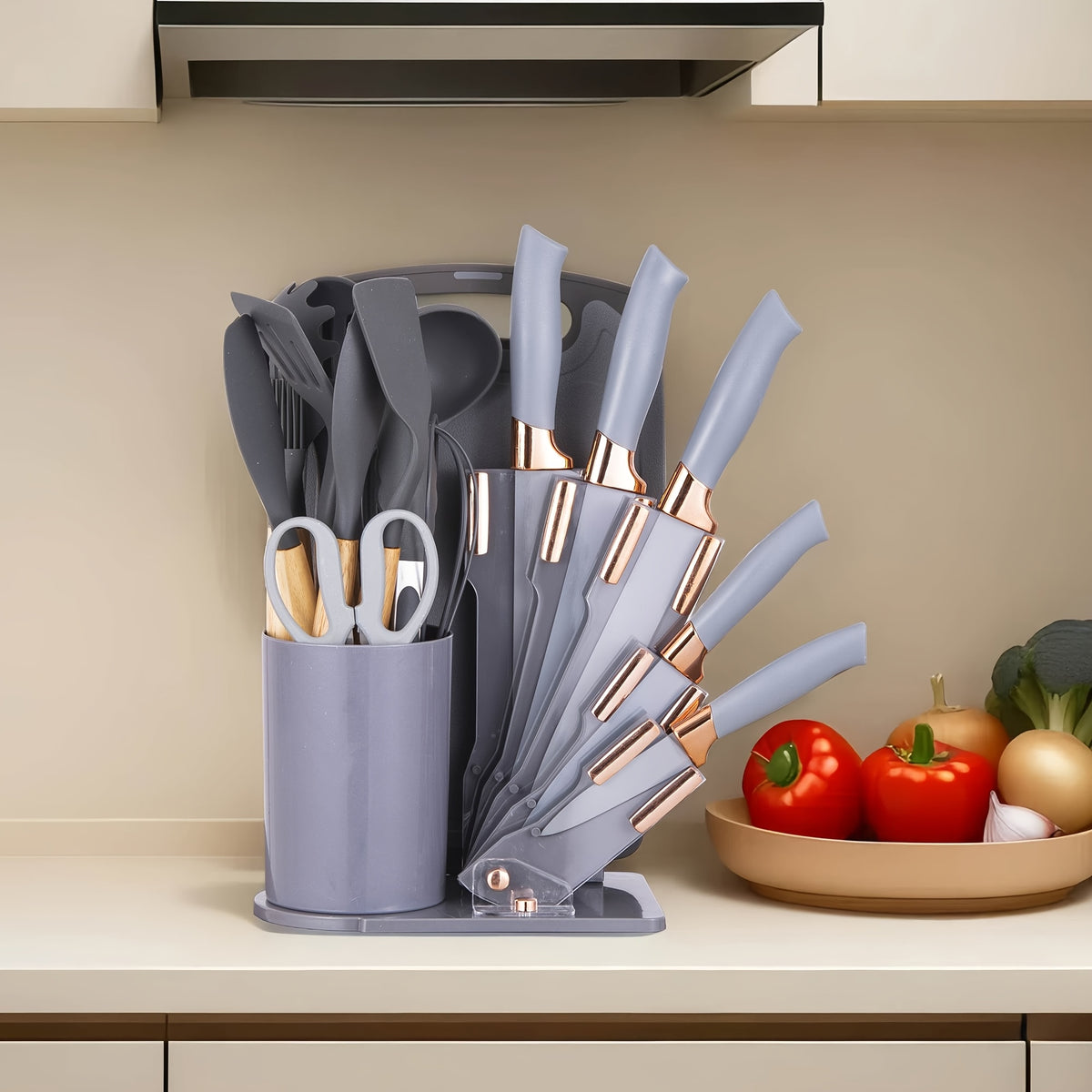 Set di coltelli da cucina, Nero per cucina e zona pranzo – vista dettagliata 4