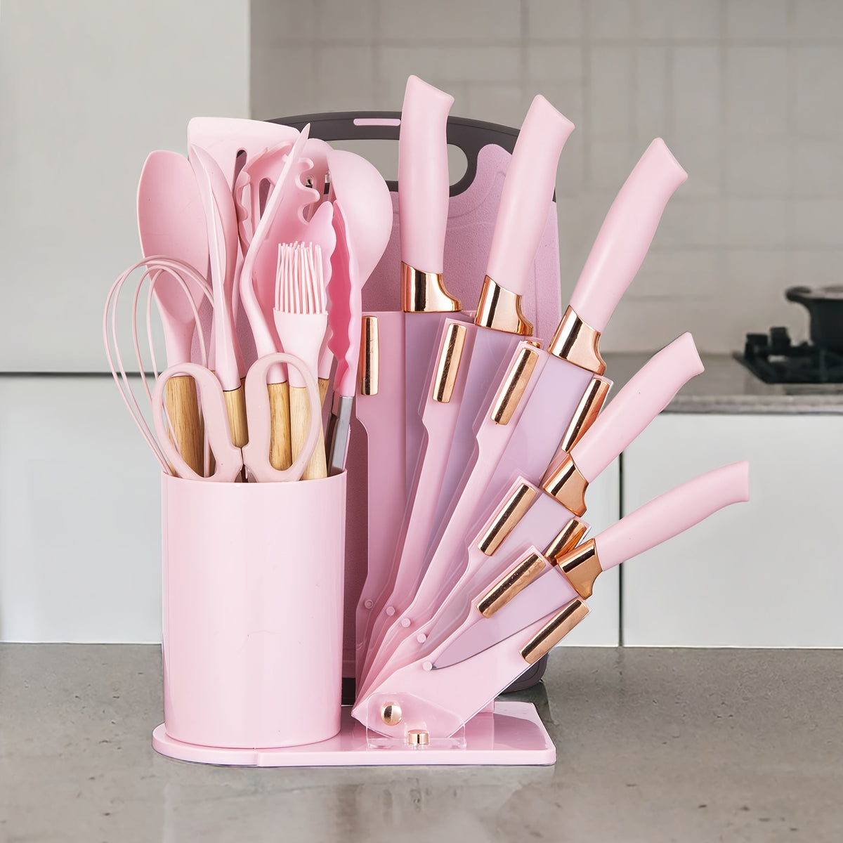 Set di coltelli da cucina, Nero per cucina e zona pranzo – vista dettagliata 5