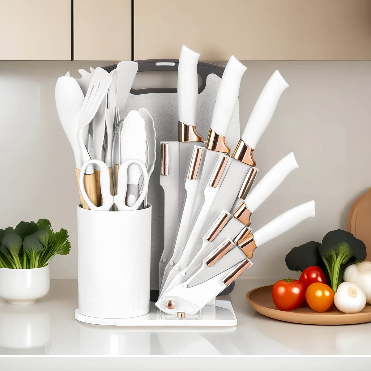 Set di coltelli da cucina, Nero per cucina e zona pranzo – vista dettagliata 7