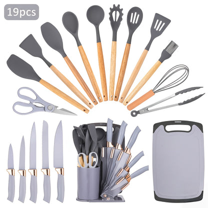 Set di coltelli da cucina, Nero per cucina e zona pranzo – vista dettagliata 15