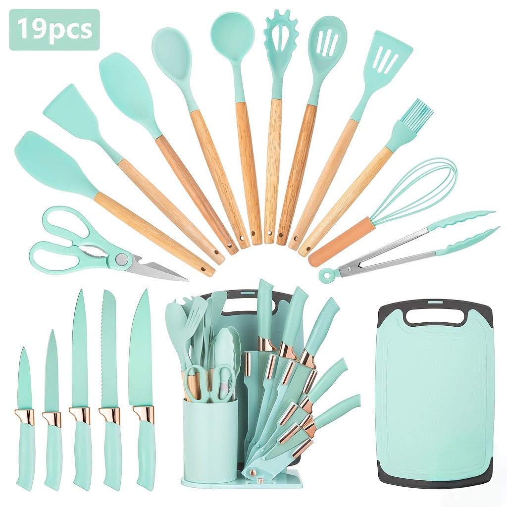Set di coltelli da cucina, Nero per cucina e zona pranzo – vista dettagliata 17