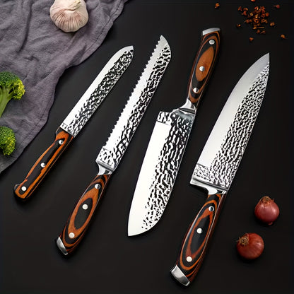 Set di coltelli, legno per cucina e zona pranzo – vista dettagliata 6
