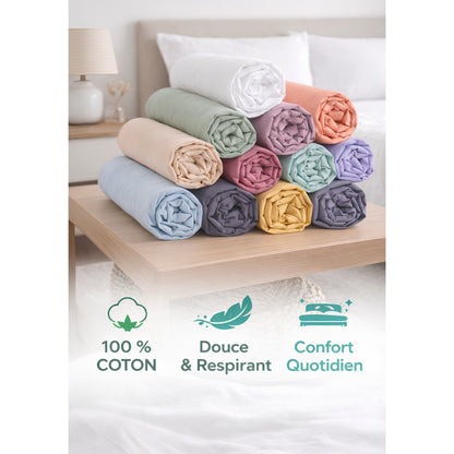 Set di lenzuola, 140cm*200cm per letto e camera da letto – vista dettagliata 2