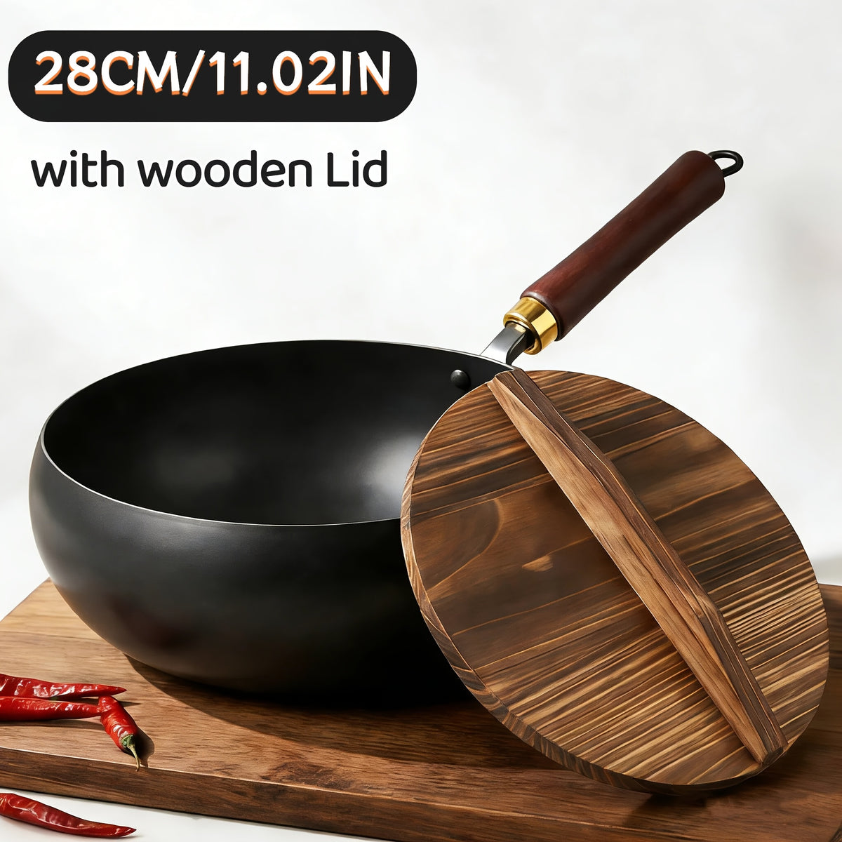 Set di padelle in ghisa per cucina e zona pranzo – vista principale