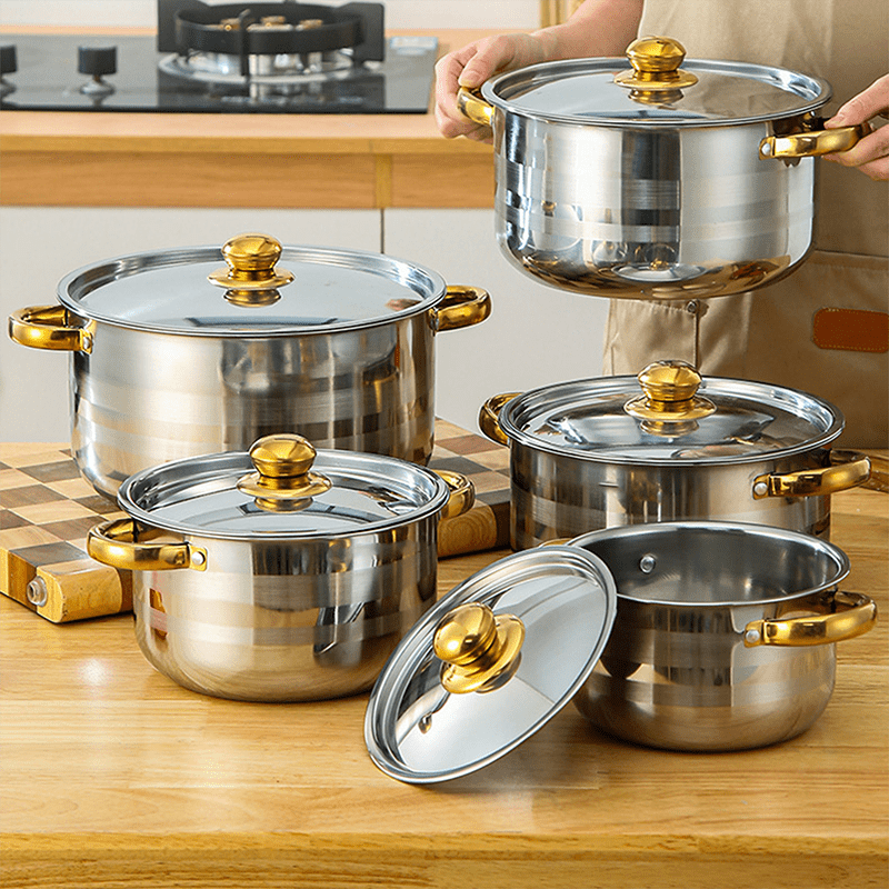 Set di pentole, Acciaio inossidabile per cucina e zona pranzo – vista dettagliata 11