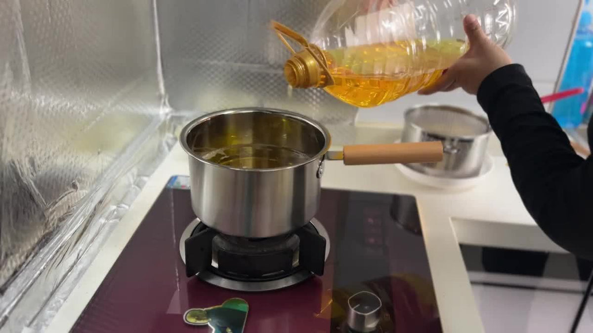 Set di pentole, Pentola + Cestello per Friggere + Coperchio per Noodles e Friggere – vista dettagliata 9