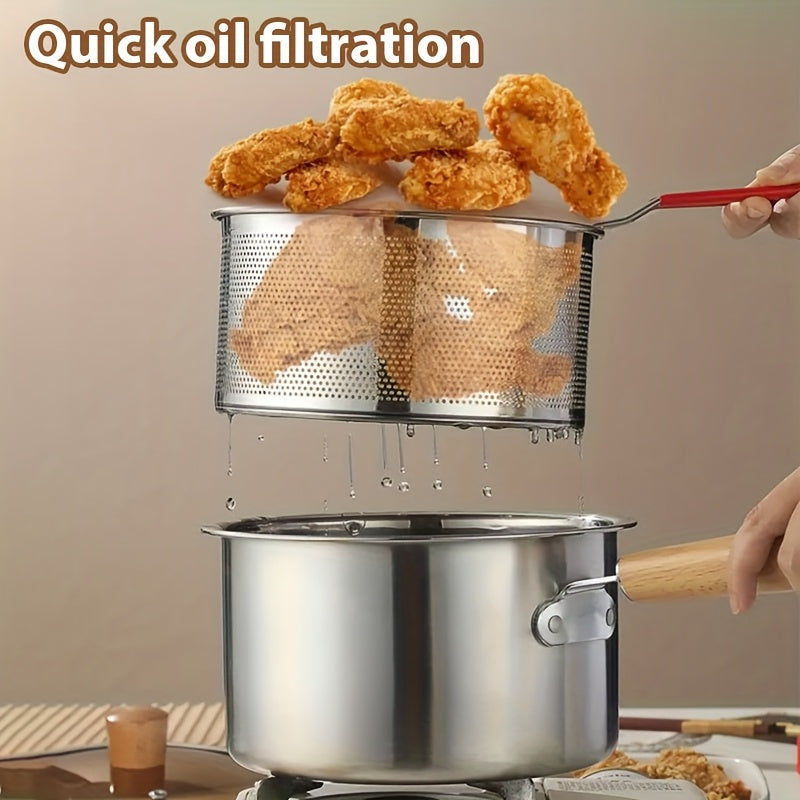 Set di pentole, Pentola + Cestello per Friggere + Coperchio per Noodles e Friggere – vista dettagliata 11