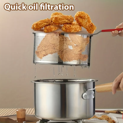 Set di pentole, Pentola + Cestello per Friggere + Coperchio per Noodles e Friggere – vista dettagliata 11