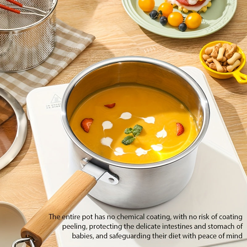 Set di pentole, Pentola + Cestello per Friggere + Coperchio per Noodles e Friggere – vista dettagliata 14