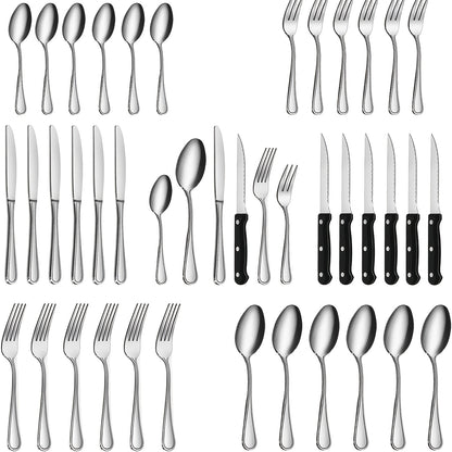 Set di posate, lavabile in lavastoviglie per cucina – vista dettagliata 3