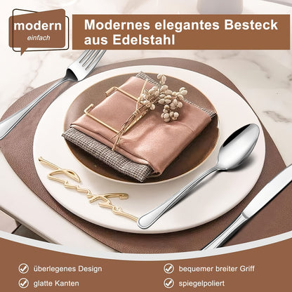 Set di posate, lavabile in lavastoviglie per cucina – vista dettagliata 10