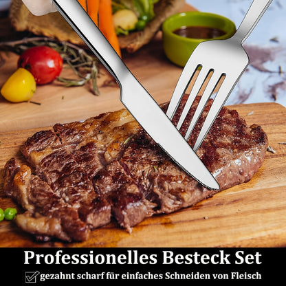 Set di posate, lavabile in lavastoviglie per cucina – vista dettagliata 14