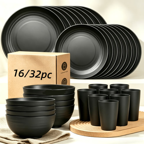 Set di posate, Nero per zona pranzo e cucina – vista principale