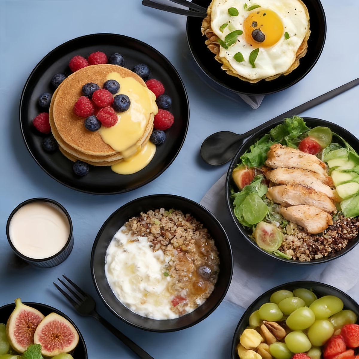 Set di posate, Nero per zona pranzo e cucina – vista dettagliata 6